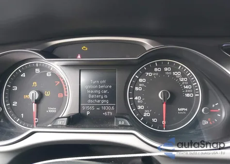 2014 Audi A4 2.0T Premium z USA, uszkodzony, nr VIN WAUAFAFL9EN024444